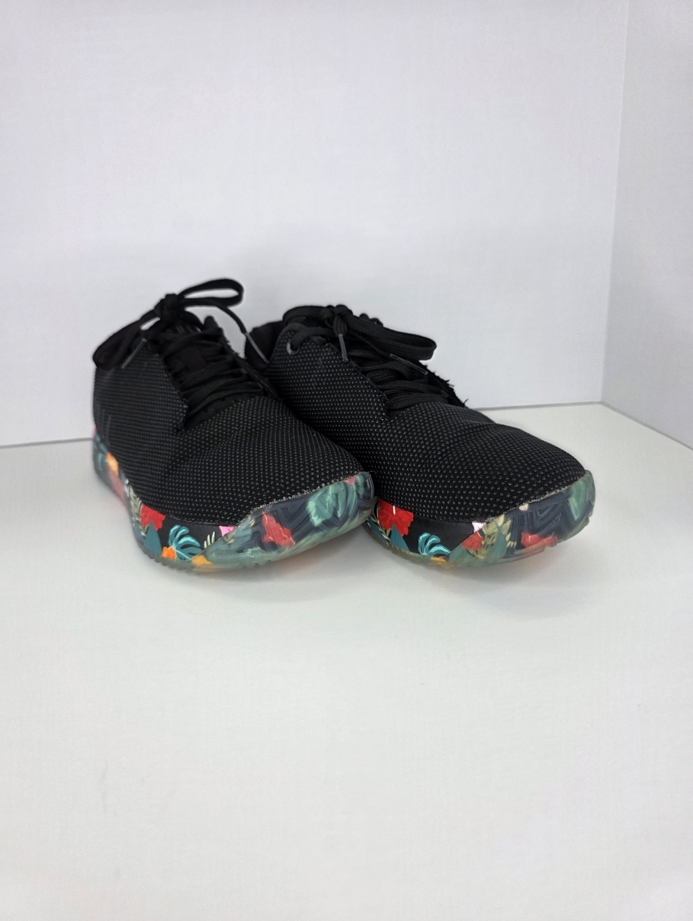 NOBULL Impact Sneaker Men's 9.5 Women's 11 Trainer SuperFabric Midnight Tropical - Picture 6 of 16
